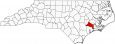 Jones County Map North Carolina Locator
