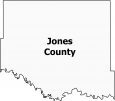 Jones County Map South Dakota