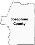 Josephine County Map Oregon