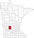 Kandiyohi County Map Minnesota Locator