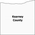 Kearney County Map Nebraska