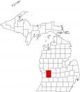 Kent County Map Michigan Locator
