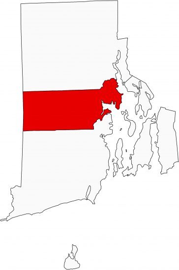 Rhode Island County Map - GIS Geography