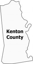Kenton County Map Kentucky