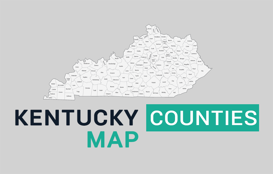 Kentucky County Map Gis Geography 