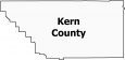 Kern County Map California