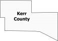 Kerr County Map Texas