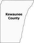 Kewaunee County Map Wisconsin