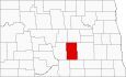 Kidder County Map North Dakota Locator
