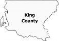 King County Map Washington