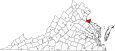 King George County Map Virginia Locator