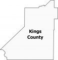 Kings County Map California
