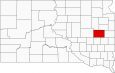 Kingsbury County Map South Dakota Locator