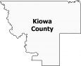 Kiowa County Map Oklahoma