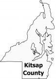 Kitsap County Map Washington
