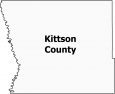 Kittson County Map Minnesota
