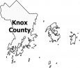 Knox County Map Maine