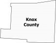 Knox County Map Ohio