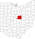 Knox County Map Ohio Locator