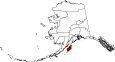 Kodiak Island Borough Map Locator Alaska