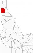 Kootenai County Map Idaho Locator