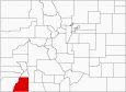 La Plata County Map Colorado Locator