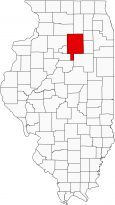 La Salle County Map Illinois