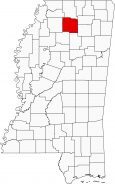 Lafayette County Map Mississippi Locator