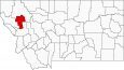 Lake County Map Montana Locator