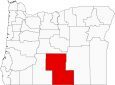 Lake County Map Oregon Locator