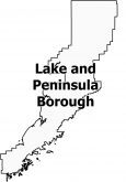 Lake and Peninsula Borough Map Alaska