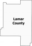Lamar County Map Georgia