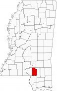 Lamar County Map Mississippi Locator