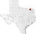 Lamar County Map Texas Locator