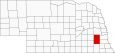 Lancaster County Map Nebraska Locator
