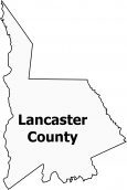 Lancaster County Map South Carolina