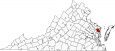 Lancaster County Map Virginia Locator