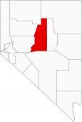 Lander County Map Nevada Locator