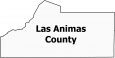 Las Animas County Map Colorado