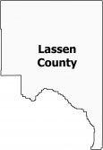 Lassen County Map California