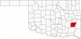 Latimer County Map Oklahoma Locator