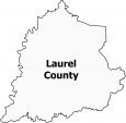 Laurel County Map Kentucky