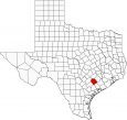 Lavaca County Map Texas Locator