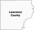 Lawrence County Map Illinois Locator