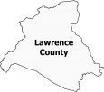 Lawrence County Map Kentucky