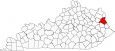 Lawrence County Map Kentucky Locator
