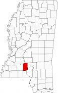 Lawrence County Map Mississippi Locator