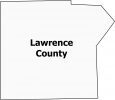 Lawrence County Map Pennsylvania
