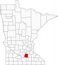Le Sueur County Map Minnesota Locator