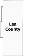 Lea County Map New Mexico